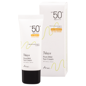 Ariul 7Days SPF 50+ PA ++++ Pure Mild krema za lice Pro-vitamin D  30ml