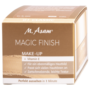 M Asam Magic Finish Make-up Mus –  4-u-1 + vitamin E mousse tečni puder – 01 Classic, 30 ml