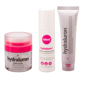 Indeed Hydraluron TRIO serum+losion+žele za intenzivnu hidrataciju trostruko dejstvo hijaluronske kiselina