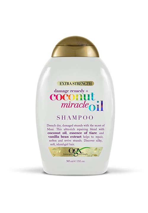 OGX šampon za kosu čudotvorno kokosovo ulje + ekstra snaga i oporavak od oštećenja 385ml