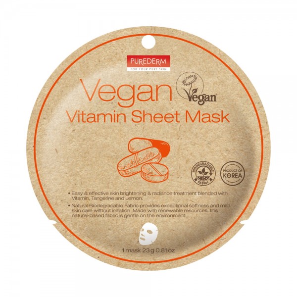 Vegan vitaminska maska 23 g Purederm