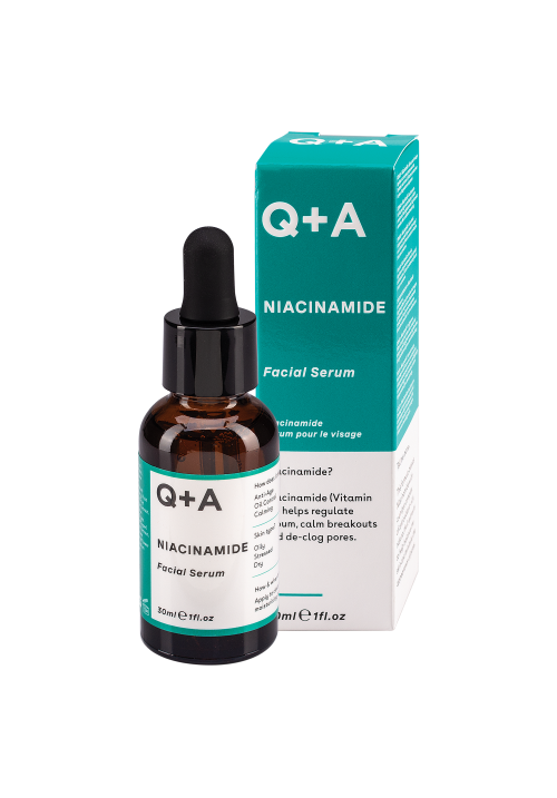 Q+A niacinamid serum  za posvetljivanje, umirivanje, podmlađivanje i ujednačen ten 30ml