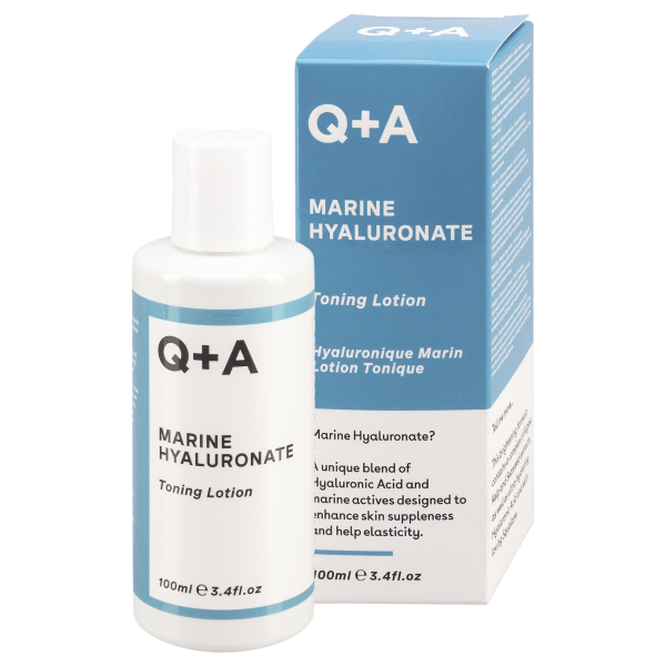 Q+A morski hijaluronat toner 100g  za glatku i jedru kožu sa hijaluronskom kiselinom i morskim aktivnim sastojcima za glatku i jedru kožu